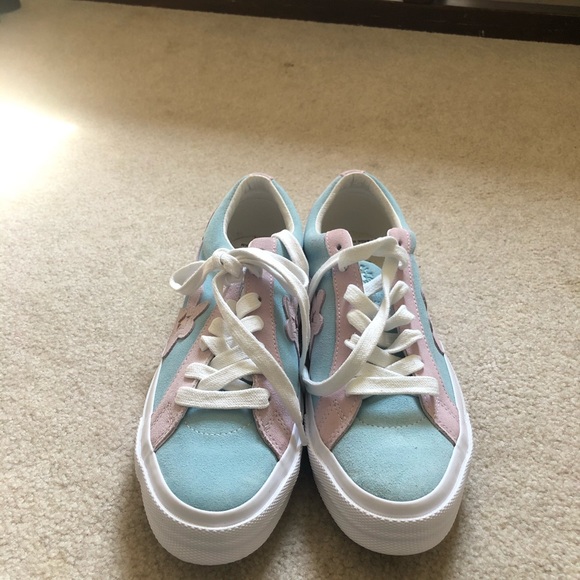Converse One Star Ox Golf Le Fleur Light Blue Pink - Picture 3 of 7